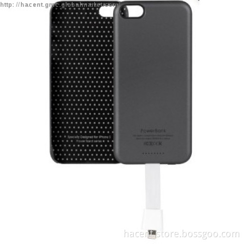 2800mah 6mm thickness battery case for iphone 5